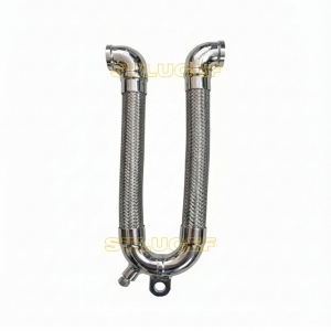 JUNTA FLEXIBLE  ANTI-SÍSMICA DE 1.1/4" CON H.NPT  TIPO “U” MOVIMIENTO +-2"