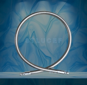  Manguera criogénico inoxidable 1/2" X 1.5 M.  con protector ext 35mm 