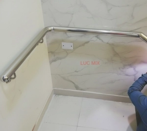 BARRA DE SEGURIDAD INOXIDABLE 2", 1.5", 1.1/4" X 6 M. AISI 304