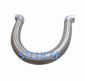 JUNTA FLEXIBLE 1030 LB CODO 90° ROSCADO INOX C- 321/316/304