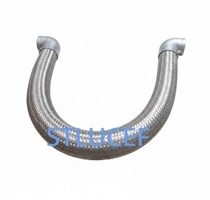 JUNTA FLEXIBLE 1030 LB CODO 90° ROSCADO INOX C- 321/316/304