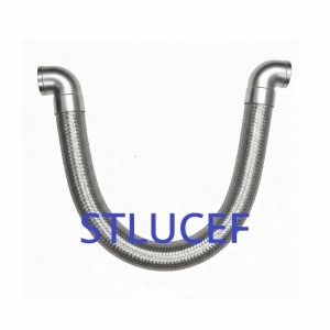 JUNTA FLEXIBLE  150-300 LB. CODO 90° ROSCADO INOX C- 321/316/304